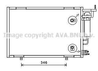 AVA QUALITY COOLING Конденсатор, кондиционер FD5583D